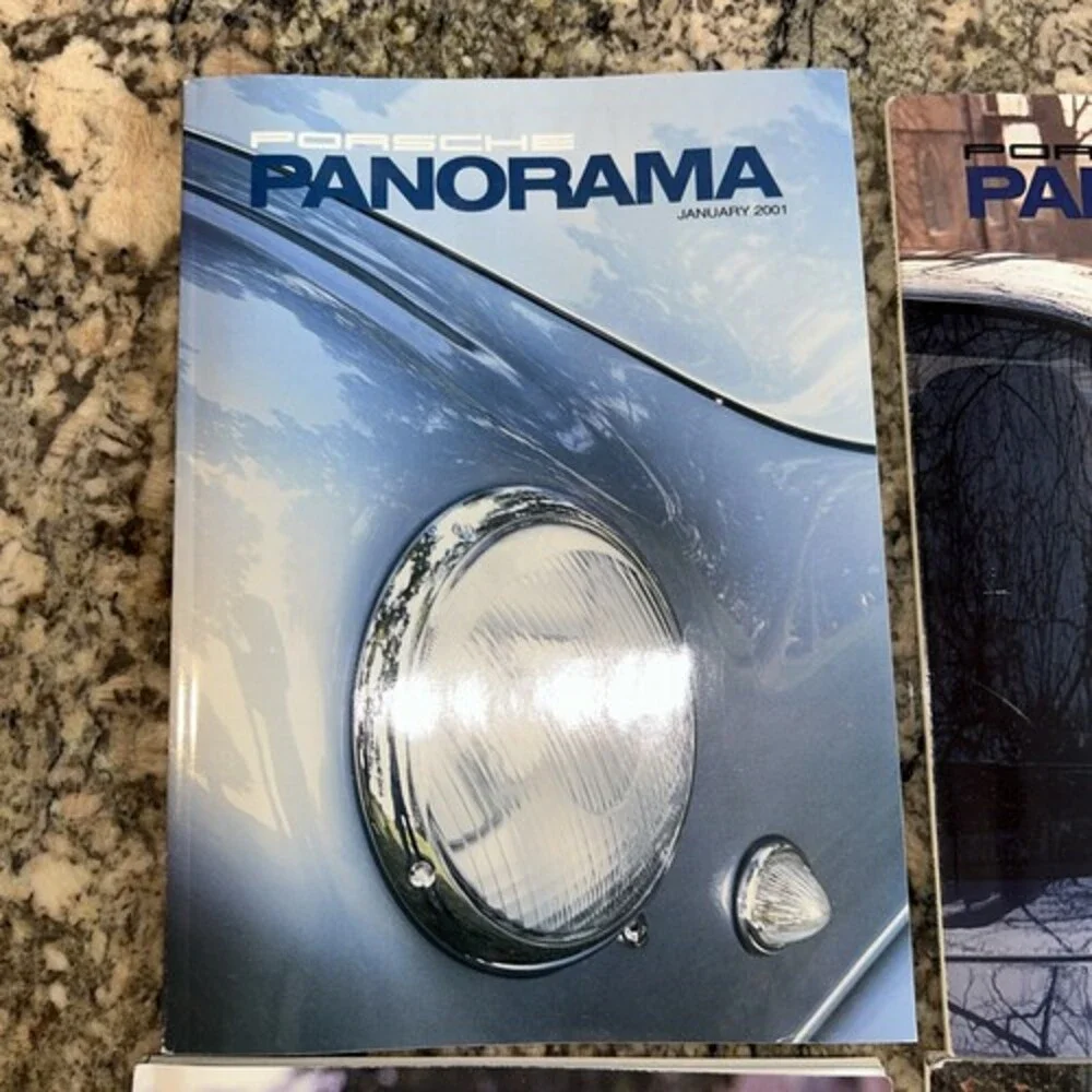 PORSCHE Panorama MAGAZINE 2001 Lot of 12 FULL YEAR Club of America